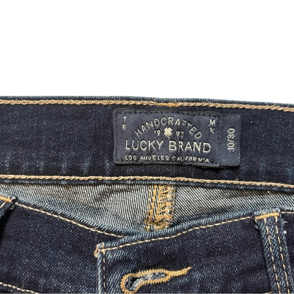Lucky Brand Brooke Skinny Jeans Women’s Size 10 / 30 Dark Wash Mid-Rise - Picture 5 of 6